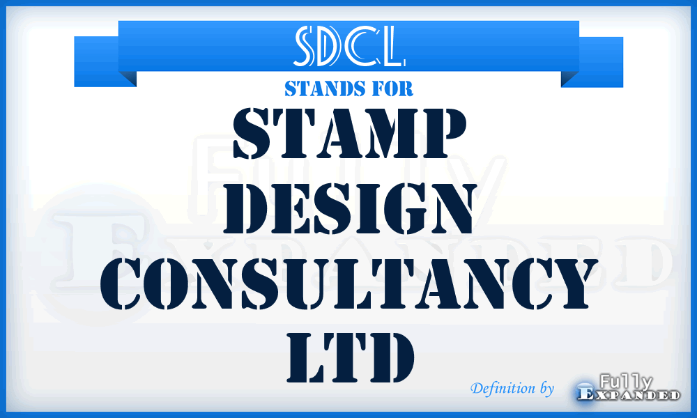 SDCL - Stamp Design Consultancy Ltd