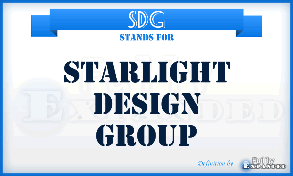 SDG - Starlight Design Group