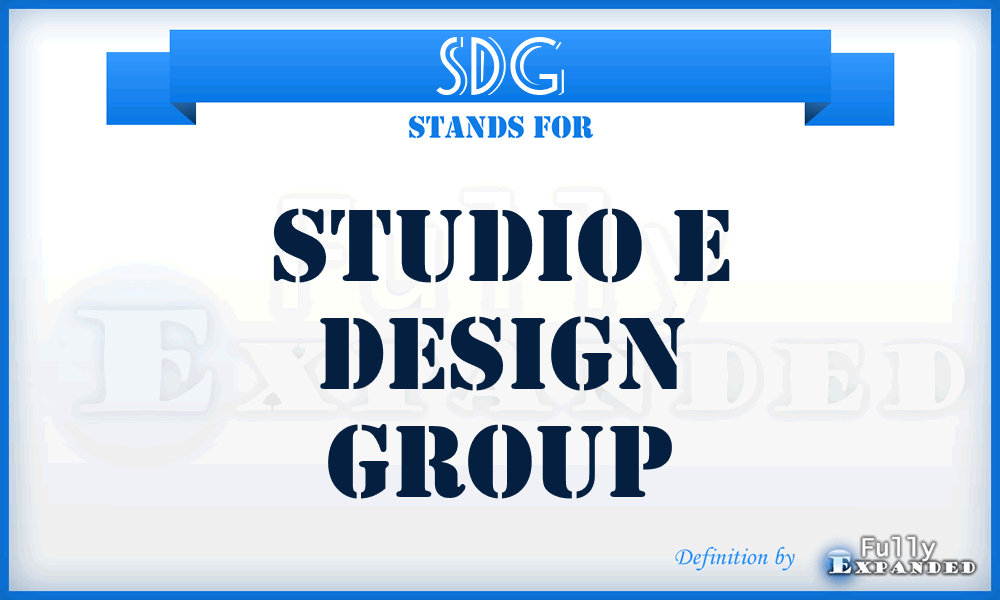 SDG - Studio e Design Group