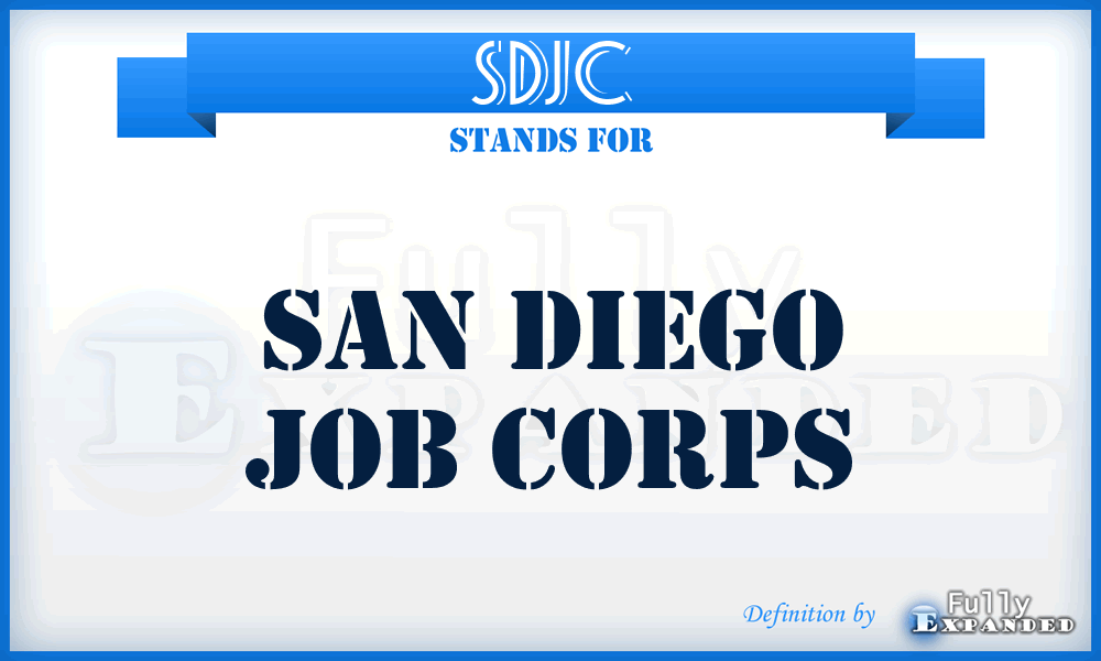 SDJC - San Diego Job Corps
