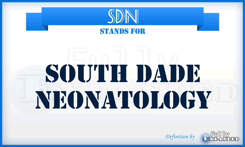 SDN - South Dade Neonatology