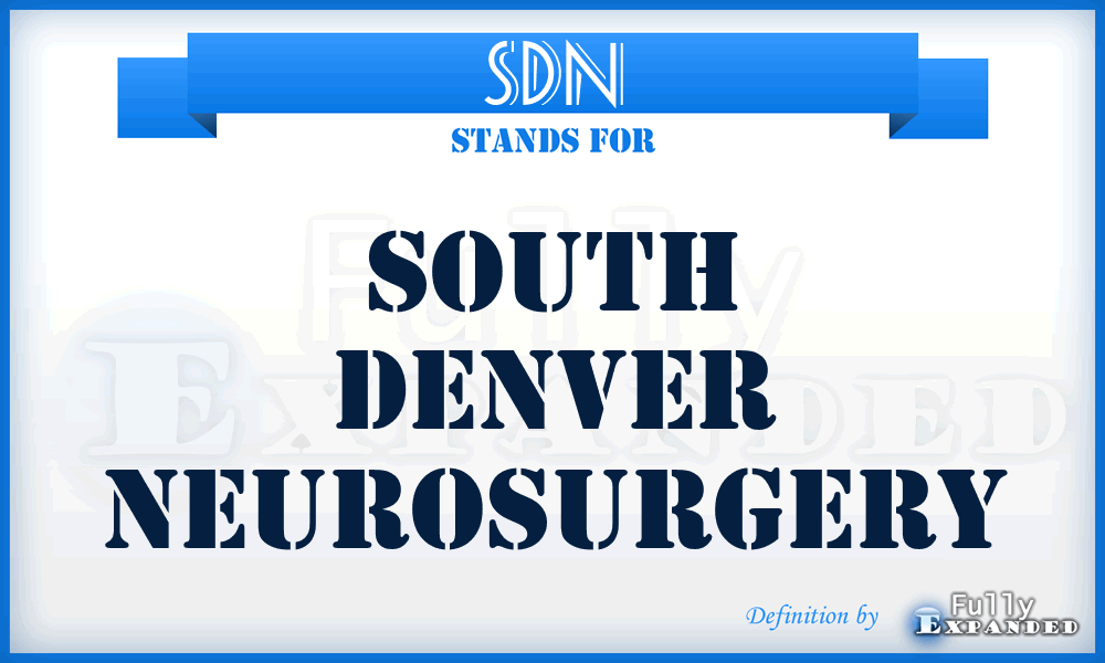 SDN - South Denver Neurosurgery