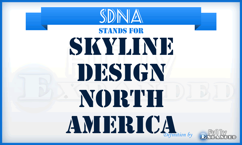 SDNA - Skyline Design North America