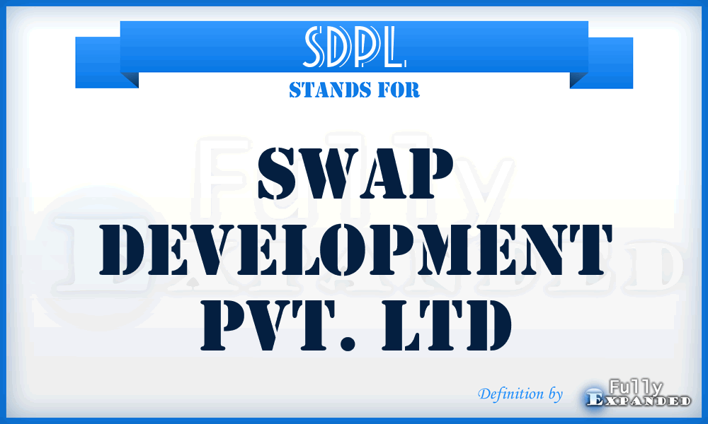 SDPL - Swap Development Pvt. Ltd