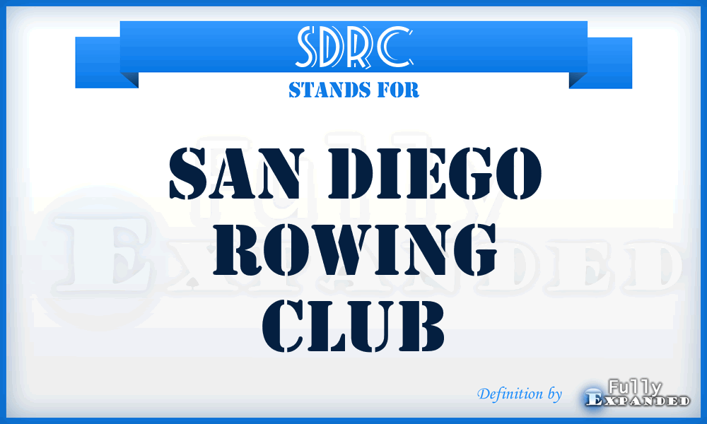 SDRC - San Diego Rowing Club