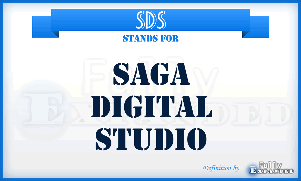 SDS - Saga Digital Studio