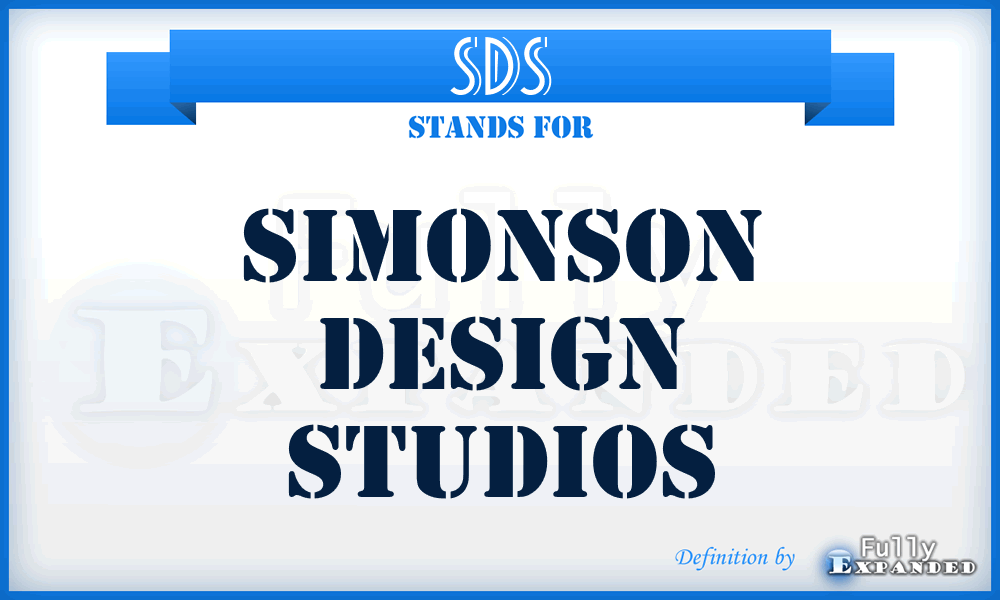 SDS - Simonson Design Studios