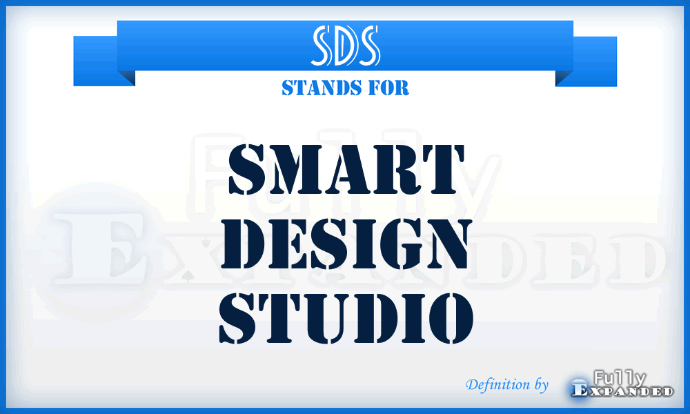 SDS - Smart Design Studio