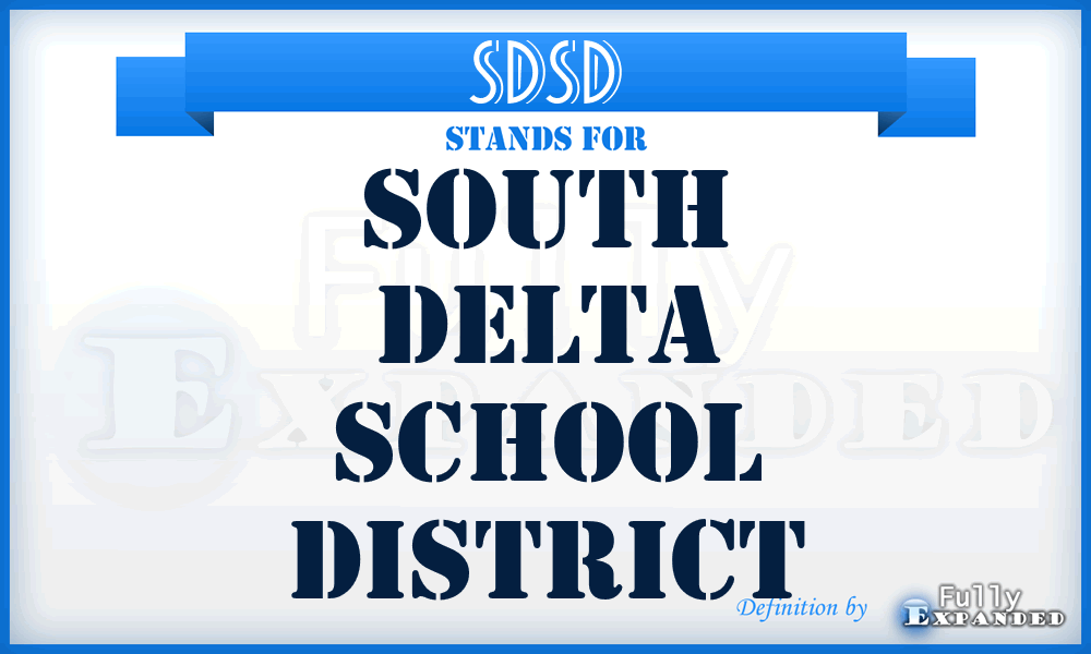 SDSD - South Delta School District