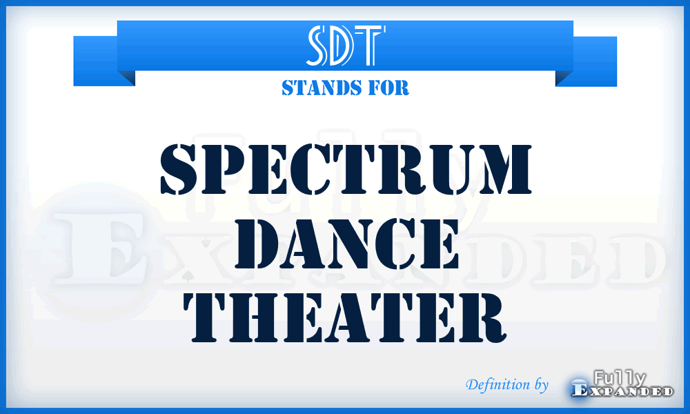 SDT - Spectrum Dance Theater