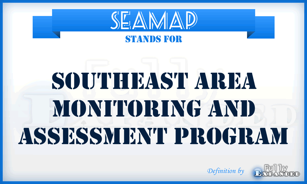 SEAMAP - Southeast Area Monitoring and Assessment Program