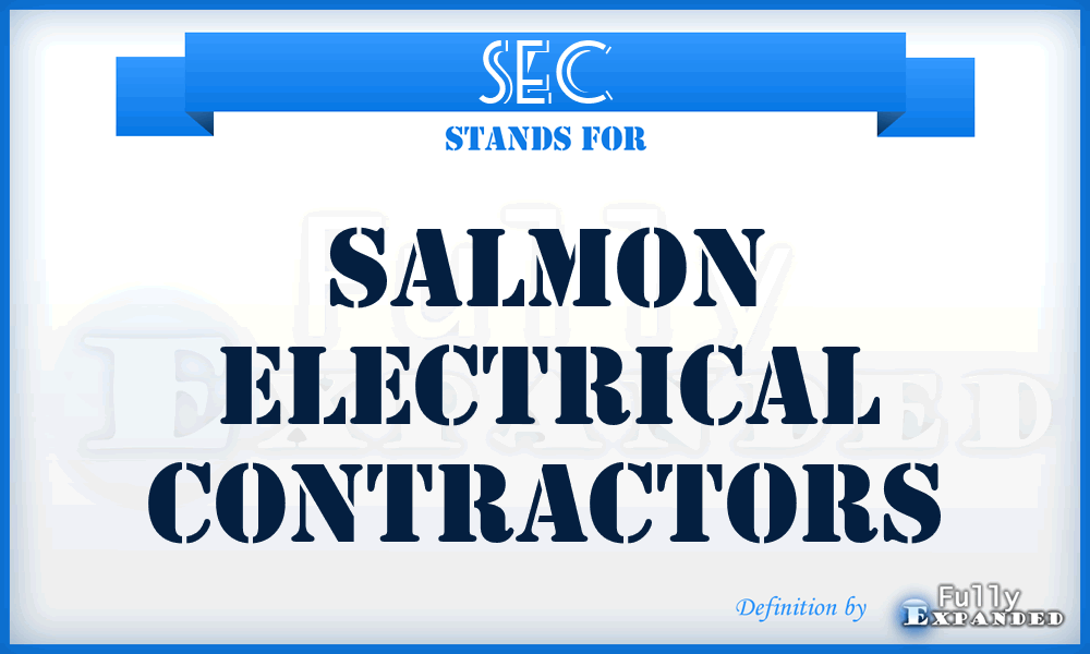 SEC - Salmon Electrical Contractors