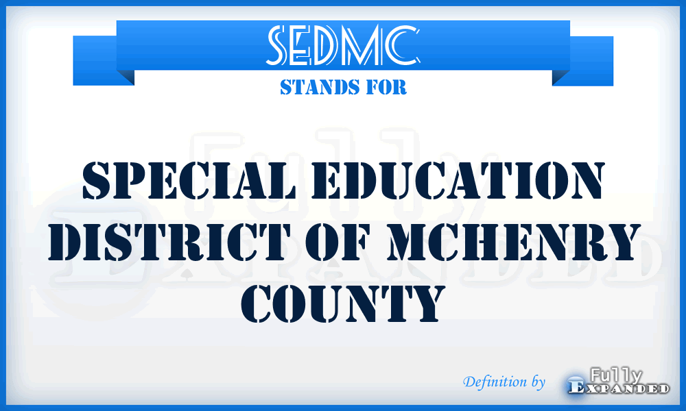 SEDMC - Special Education District of Mchenry County