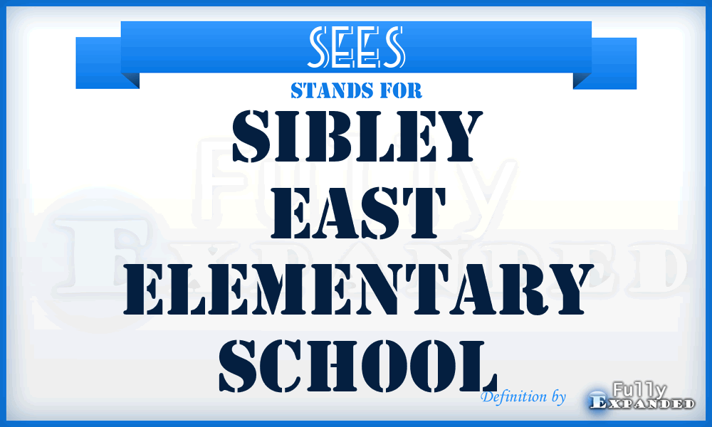 SEES - Sibley East Elementary School