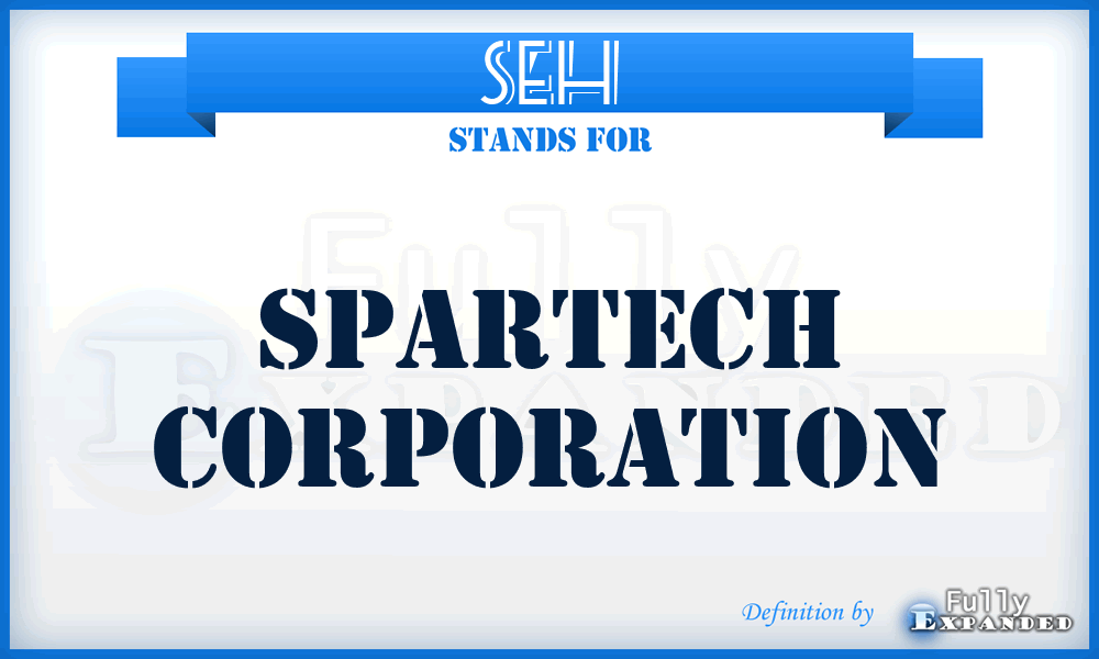 SEH - Spartech Corporation
