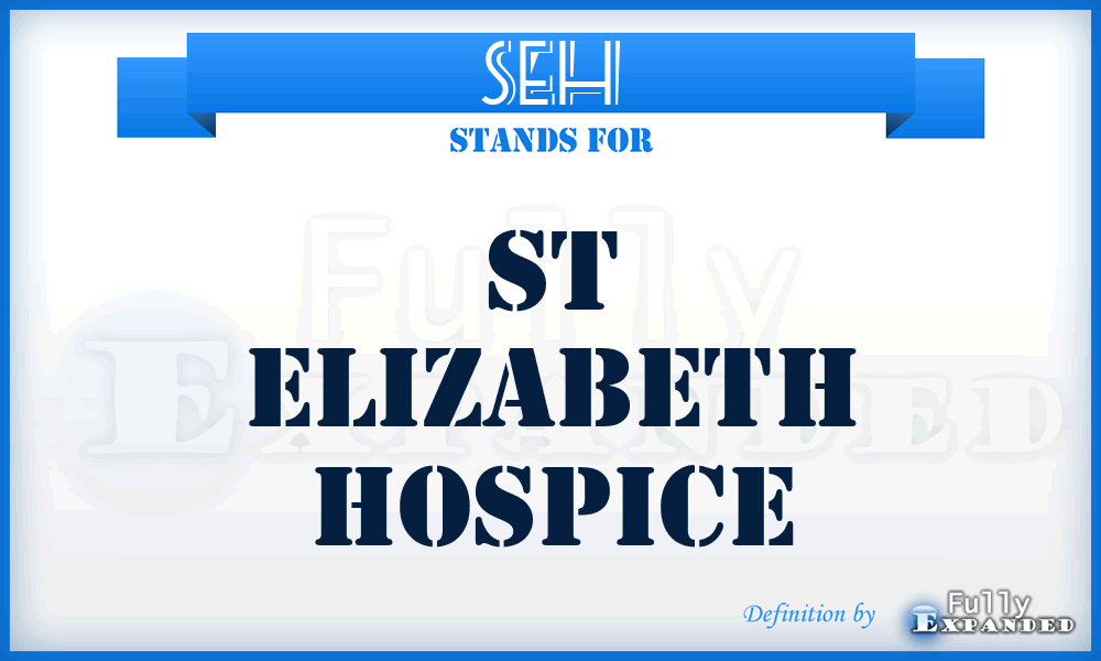 SEH - St Elizabeth Hospice