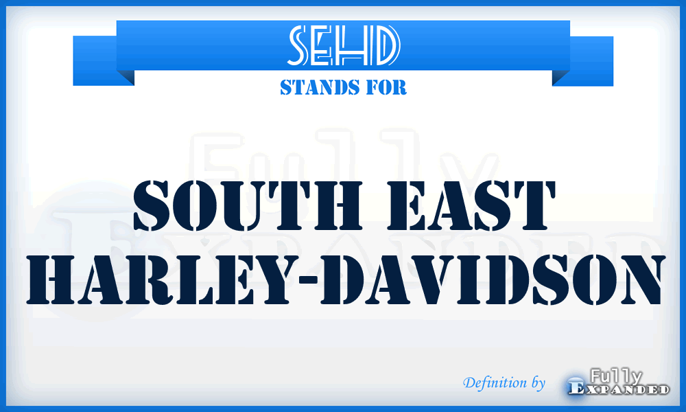 SEHD - South East Harley-Davidson
