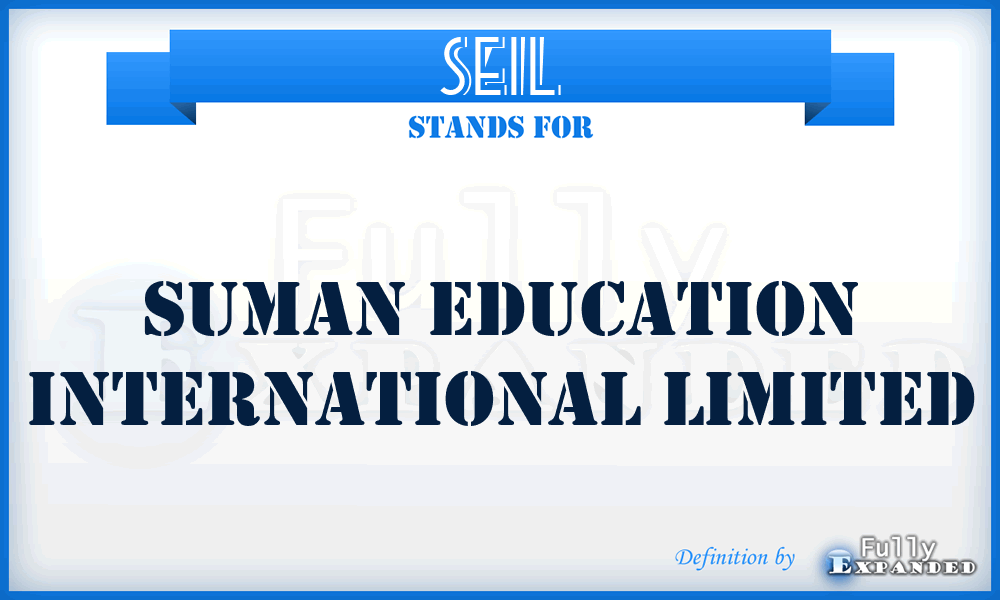 SEIL - Suman Education International Limited