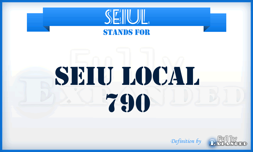SEIUL - SEIU Local 790