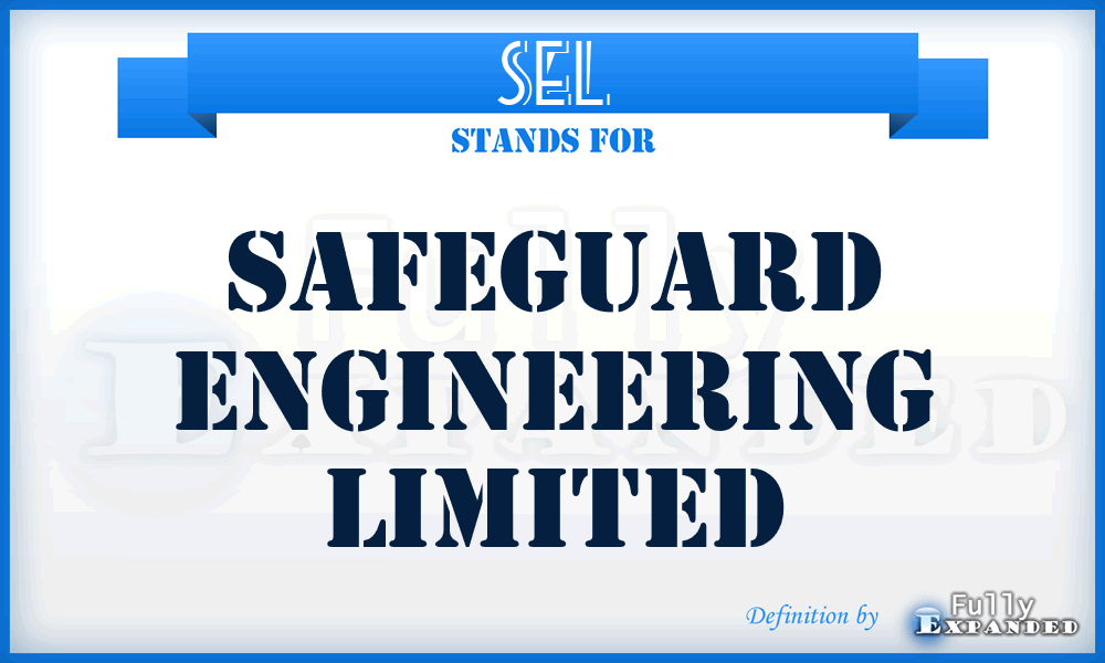 SEL - Safeguard Engineering Limited