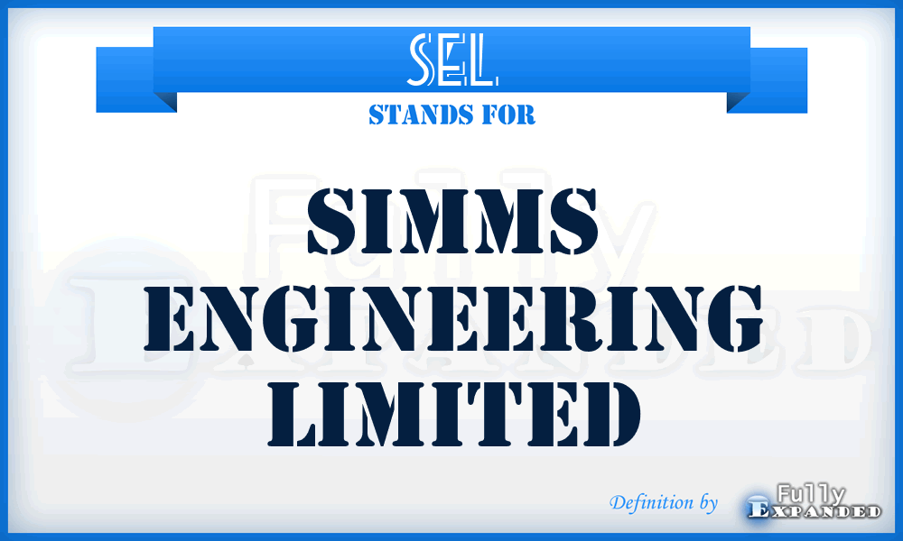 SEL - Simms Engineering Limited