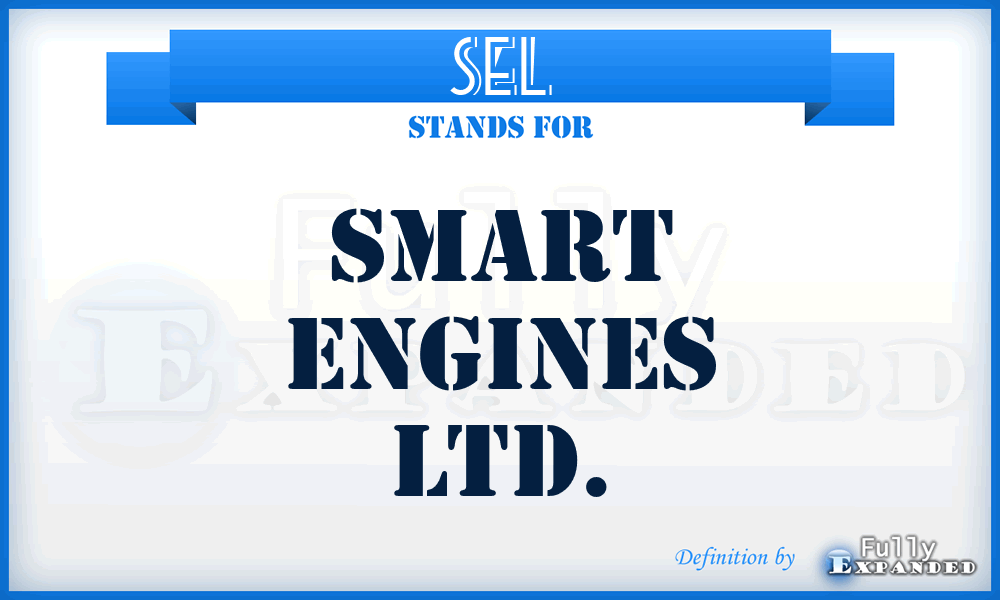 SEL - Smart Engines Ltd.