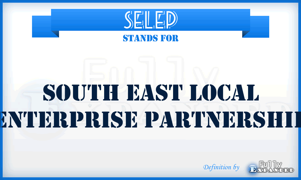 SELEP - South East Local Enterprise Partnership
