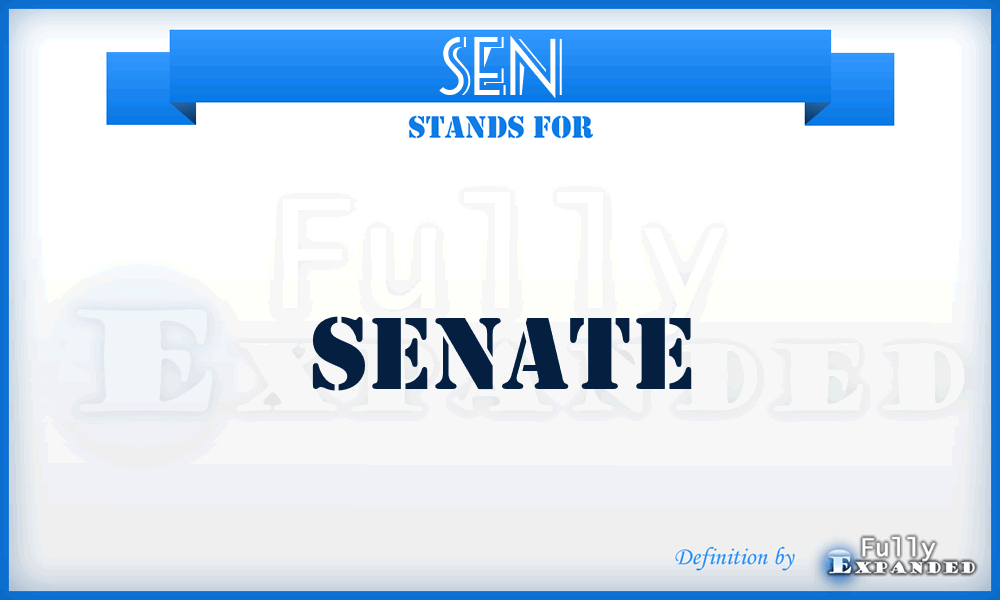 SEN - Senate
