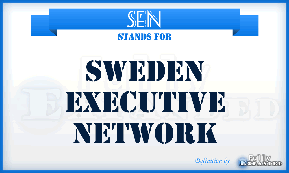 SEN - Sweden Executive Network