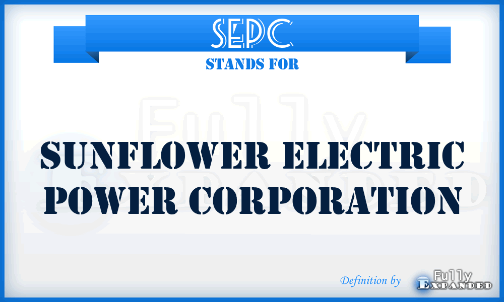 SEPC - Sunflower Electric Power Corporation