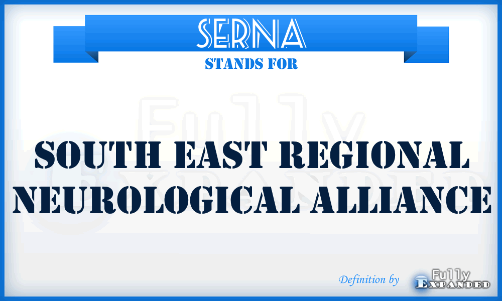 SERNA - South East Regional Neurological Alliance