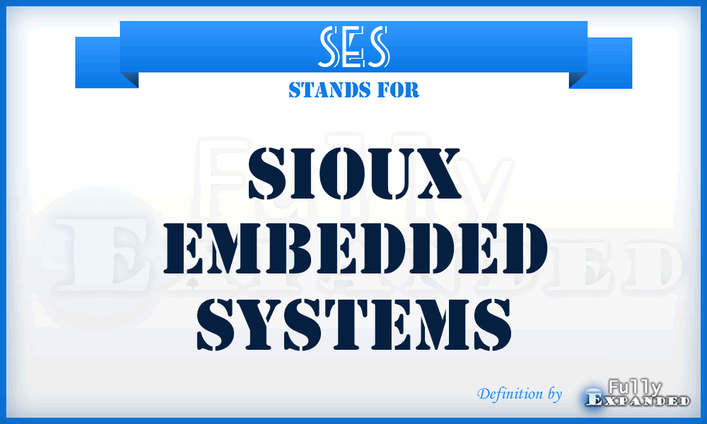 SES - Sioux Embedded Systems