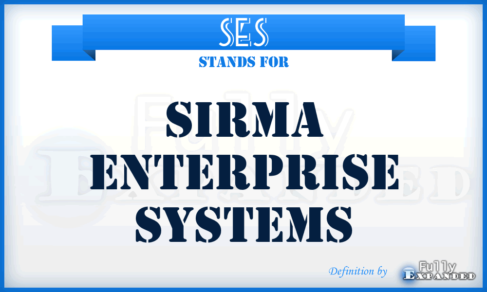 SES - Sirma Enterprise Systems