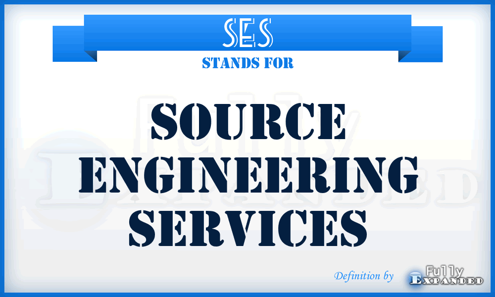 SES - Source Engineering Services