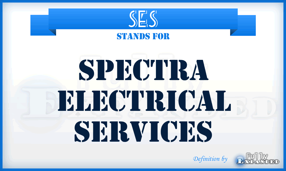 SES - Spectra Electrical Services