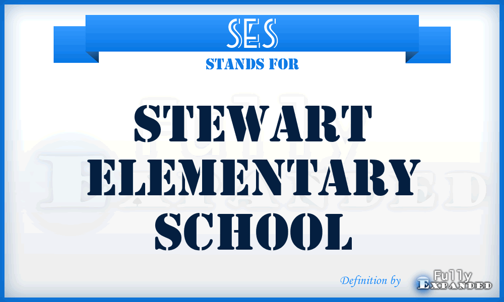 SES - Stewart Elementary School