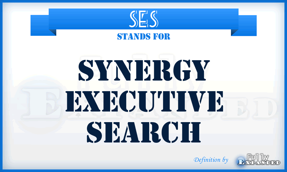 SES - Synergy Executive Search