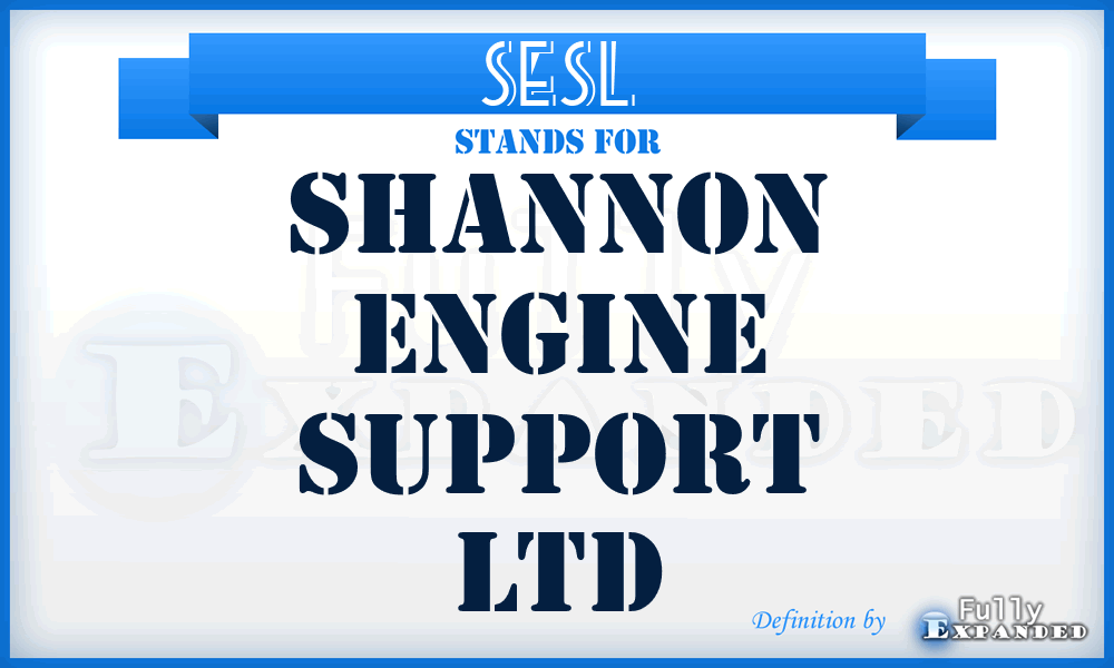 SESL - Shannon Engine Support Ltd