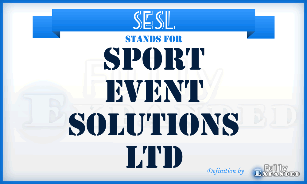 SESL - Sport Event Solutions Ltd