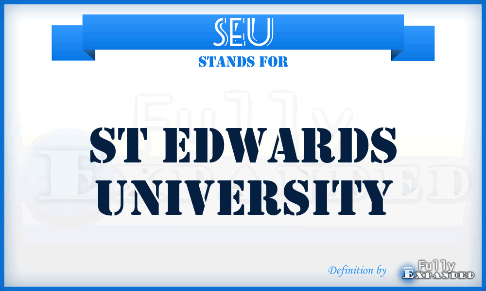 SEU - St Edwards University