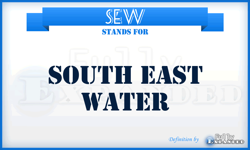 SEW - South East Water