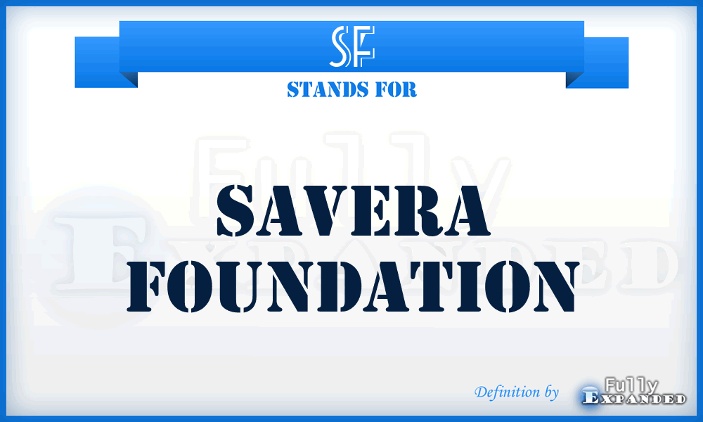 SF - Savera Foundation