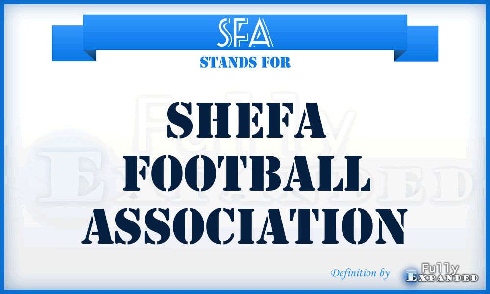 SFA - Shefa Football Association