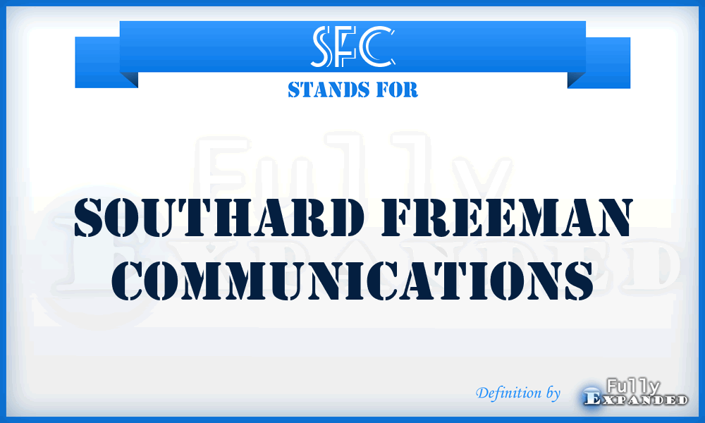 SFC - Southard Freeman Communications