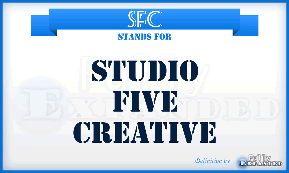 SFC - Studio Five Creative