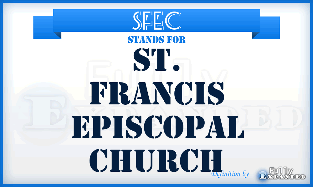SFEC - St. Francis Episcopal Church