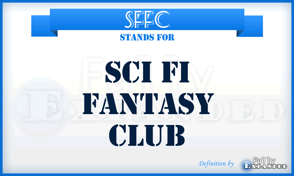 SFFC - Sci Fi Fantasy Club