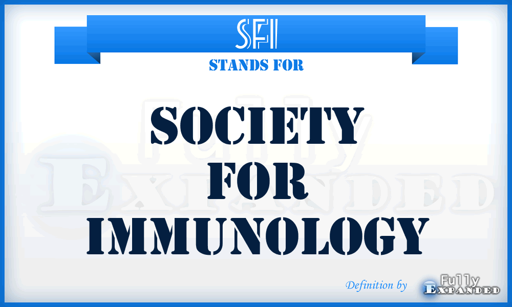 SFI - Society for Immunology