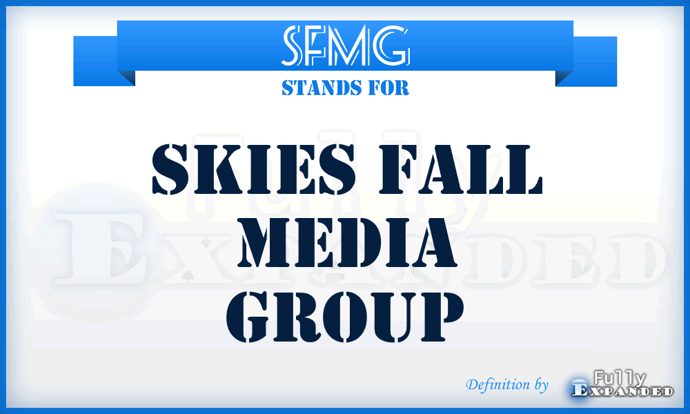 SFMG - Skies Fall Media Group