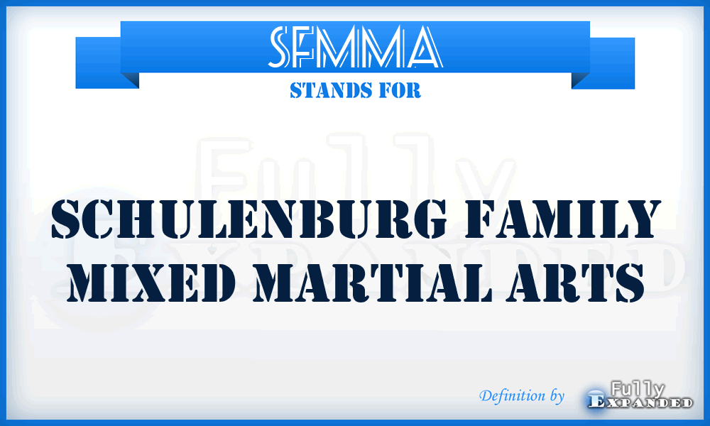 SFMMA - Schulenburg Family Mixed Martial Arts